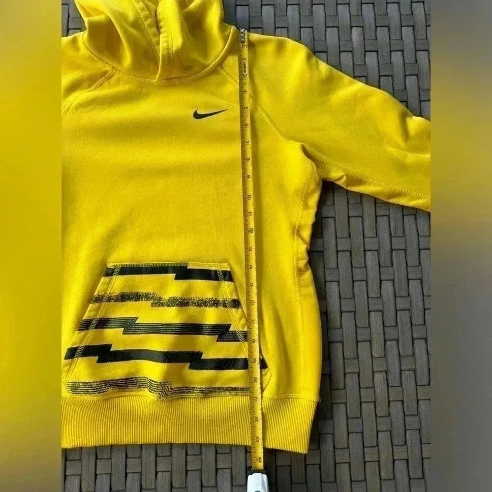 Nike Livestrong Therma-Fit Unisex Hooded Pullover Sweatshirt Size‎ Small Yellow